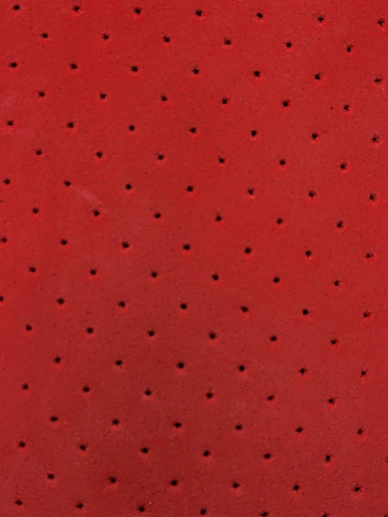 3mm Perforated Red