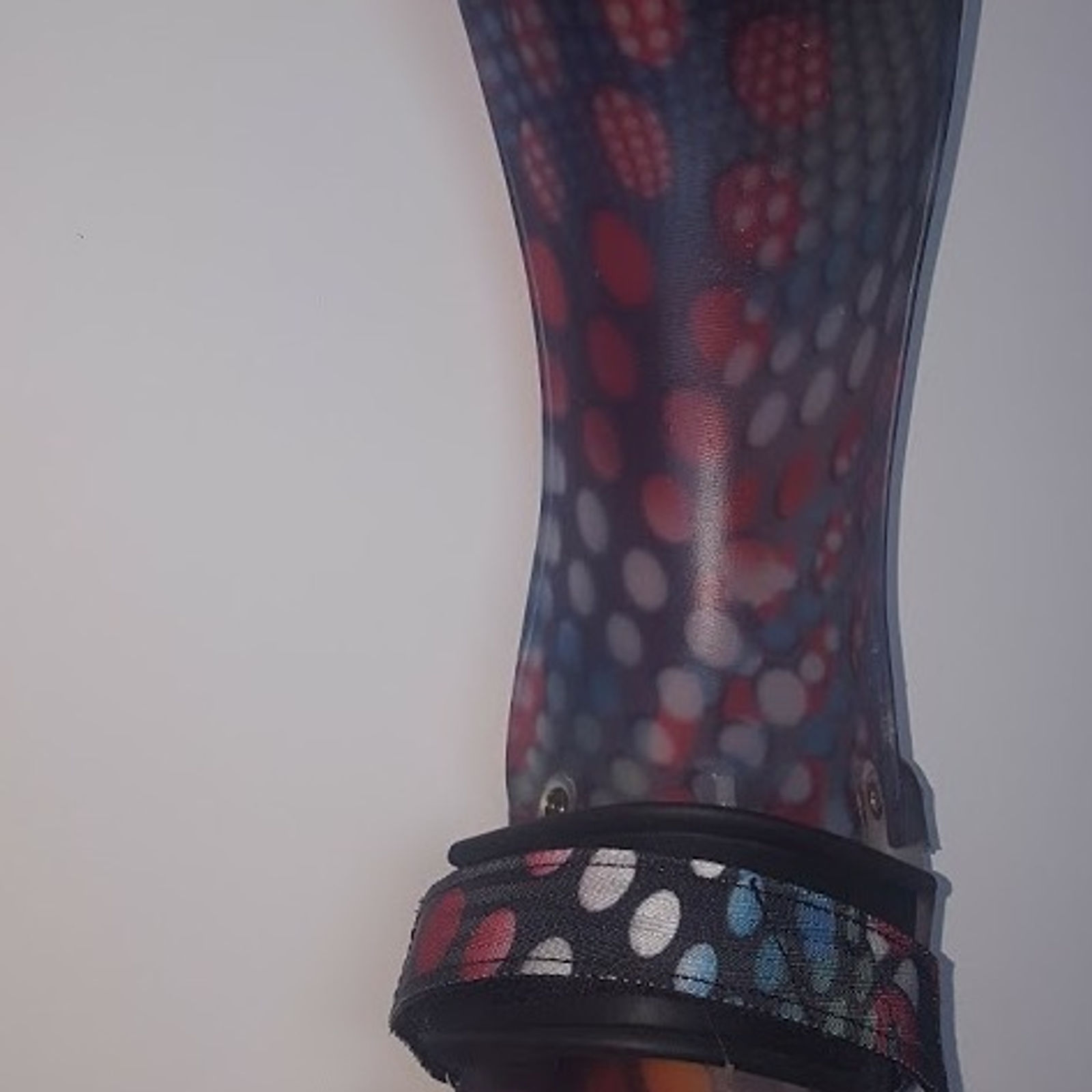 Red Spray Hinged AFO