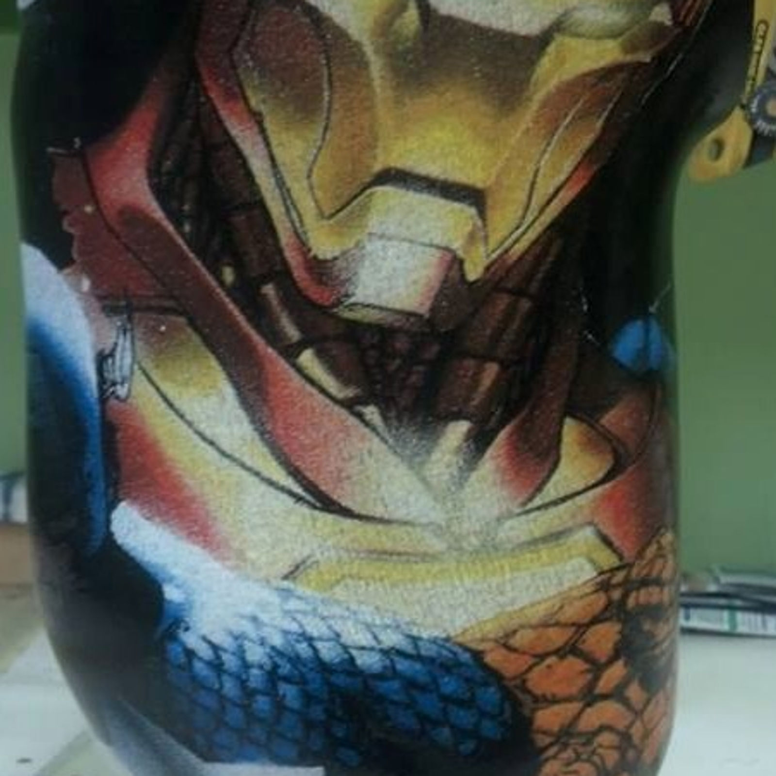 Iron Man transtibial socket